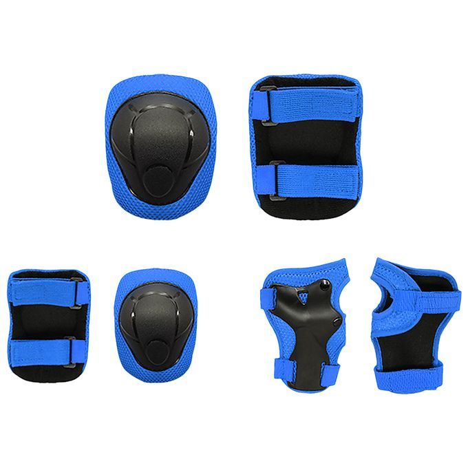 Kids Knee Pads Set 6 In 1 Protective Gear Kit Knee Elbow