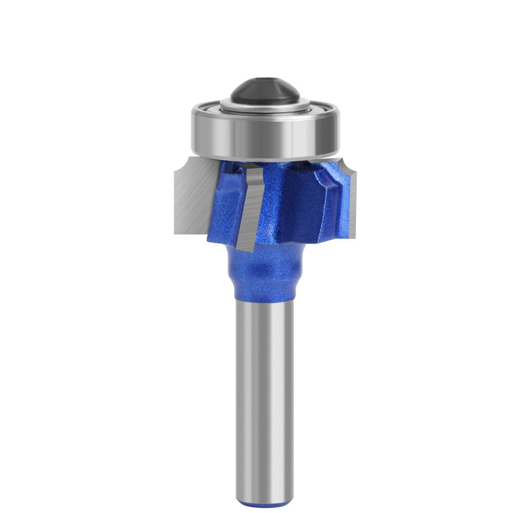 LAVIE 8mm Shank High Quality 4 Flutes Router Bit Set