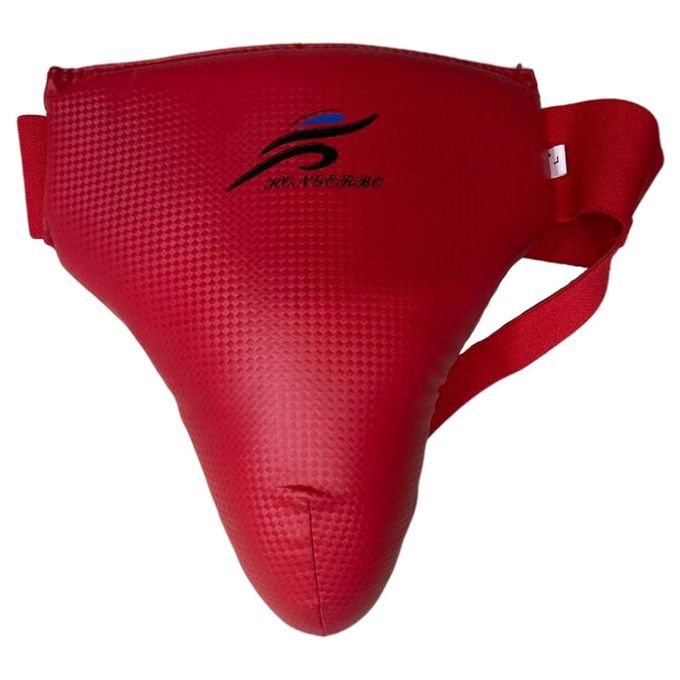 Crotch Protector Groin Guard Karate Training Cup Boxing S Red