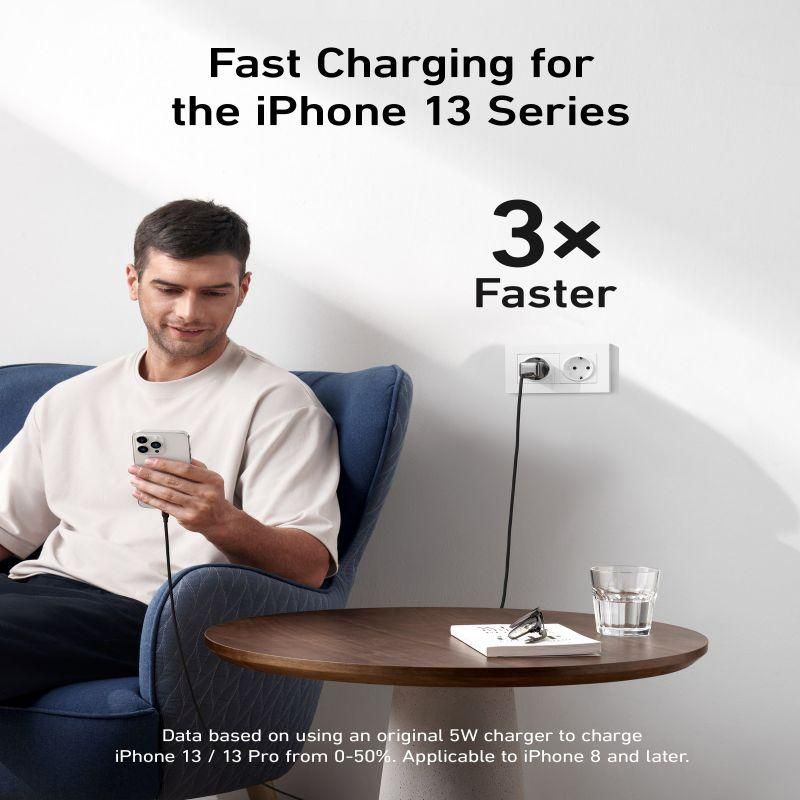 USB Charger for iPhone 12 Anker 20W Nano pro 511 Fast Ch USB