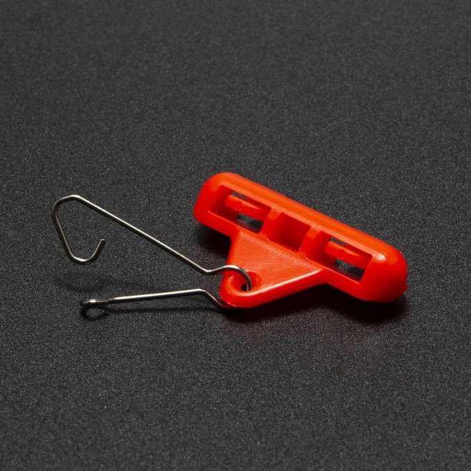 10PCS Subline Line Connector Sinkers Slider Double Locking Orange