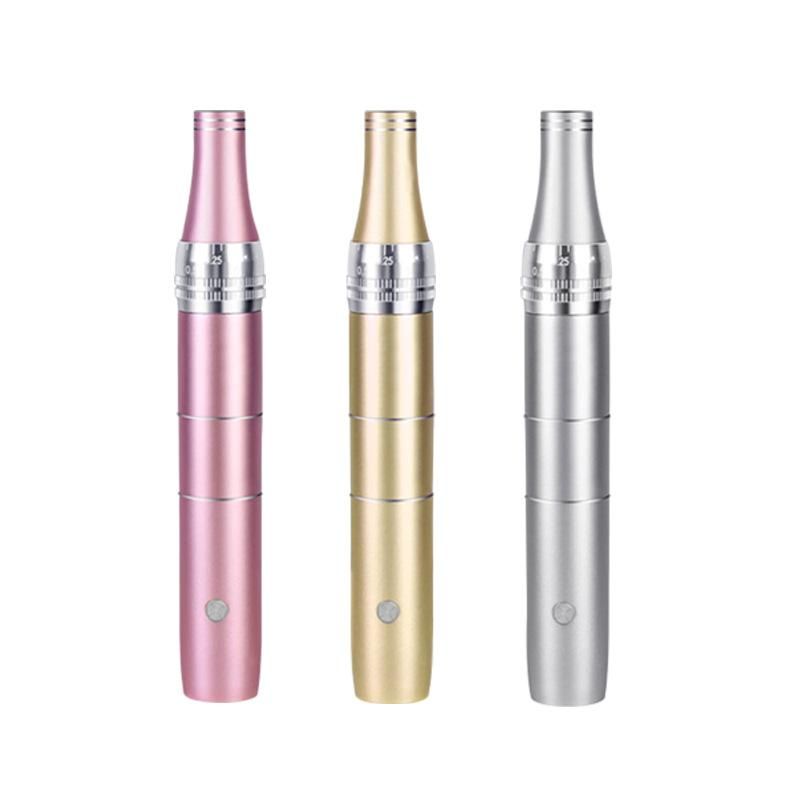 Electric Microneedle Instrument Pox Pits Acne Marks Microcrystalline Pen Mts Nano Shuttle Water Light Inductive Therapeutical Instrument Household