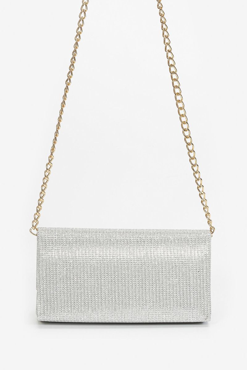 Marie Claire Silver Woman Evening Bag Visenla MC222116589