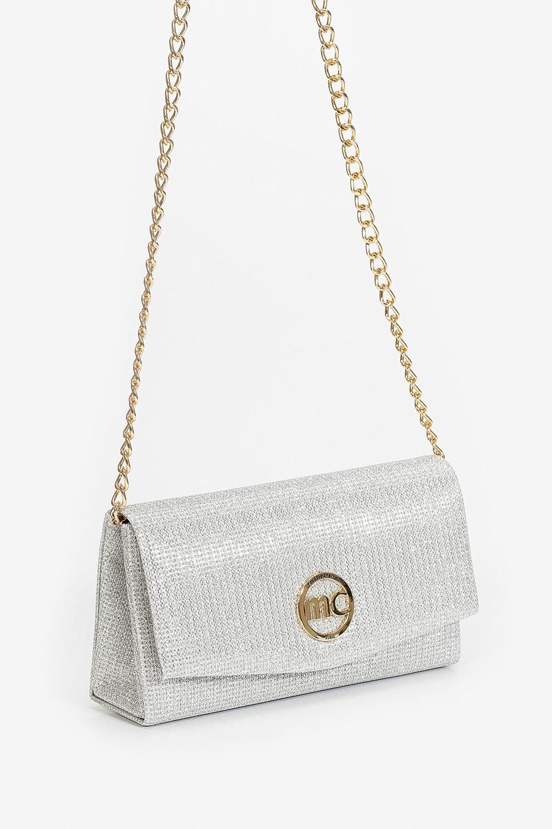 Marie Claire Silver Woman Evening Bag Visenla MC222116589