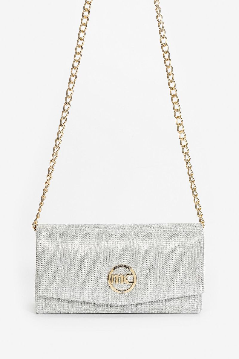 Marie Claire Silver Woman Evening Bag Visenla MC222116589