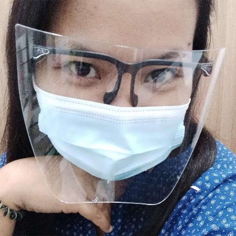 Face Sheild Clear Protective Cap Anti-Fog Face Shield Visor