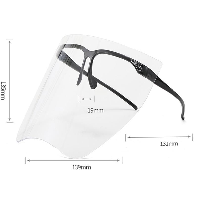 Face Sheild Clear Protective Cap Anti-Fog Face Shield Visor
