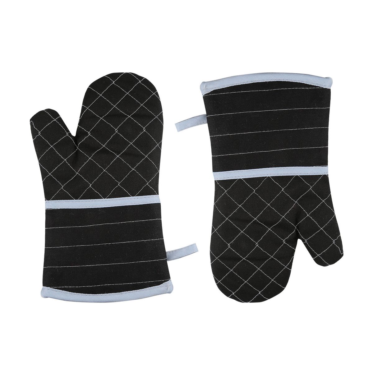 1 Pair Extended Oven Mitts Heat-Insulating 260℃/500°F