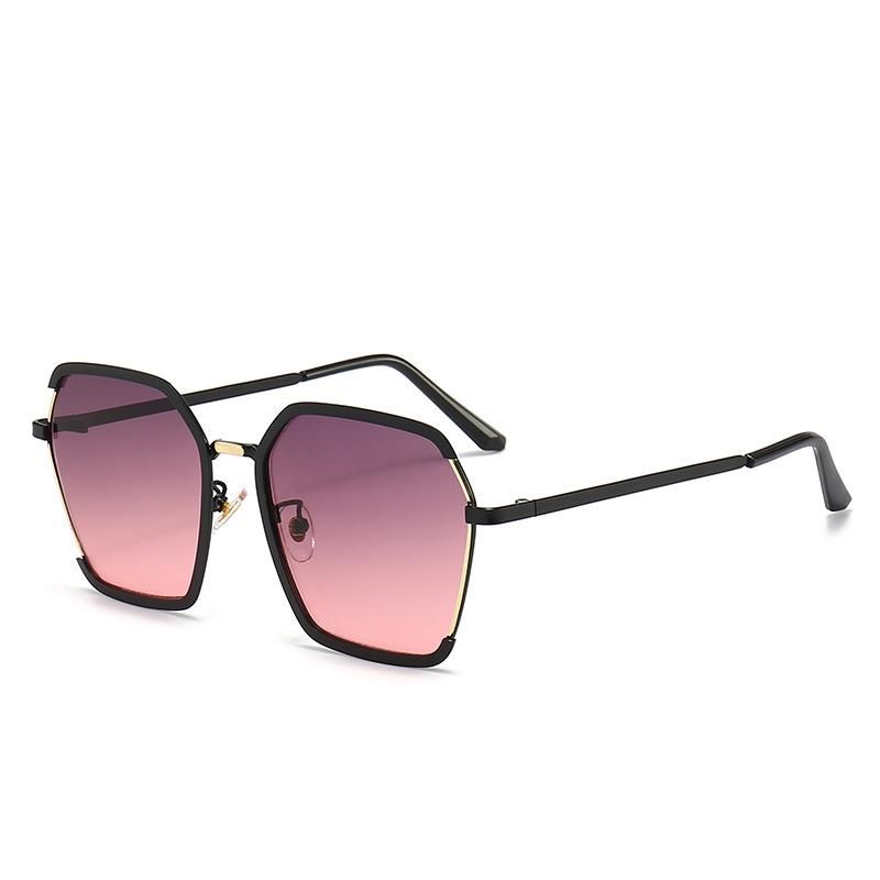 Women  Square Sunglasses for Men Oversized White Tea Original Brand Design Sun Glasses Female Shades Travel Sunshade