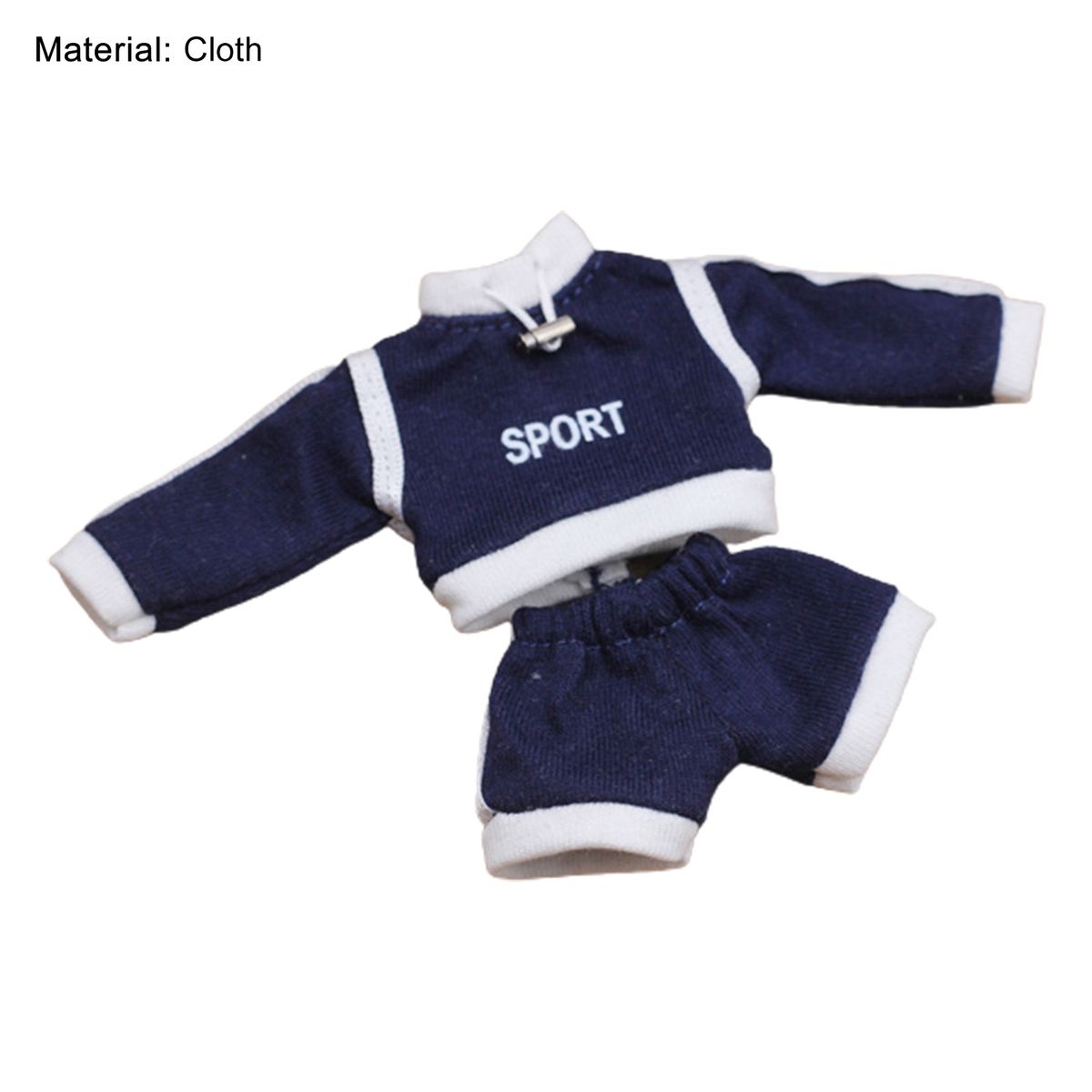 Doll Pullover Cosplay Doll Sweater Trousers Suit Dark Blue