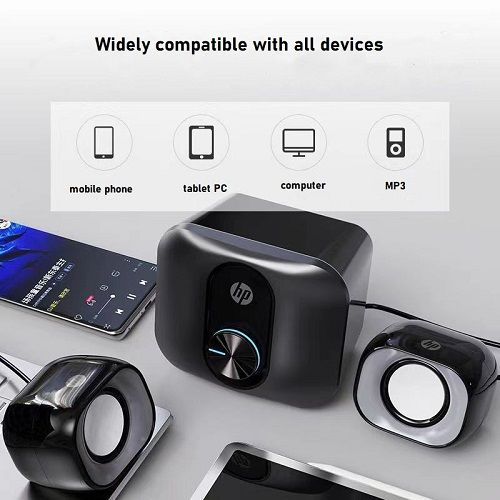 Computer Audio Mega Bass USB Cable Connection Speaker 2+1