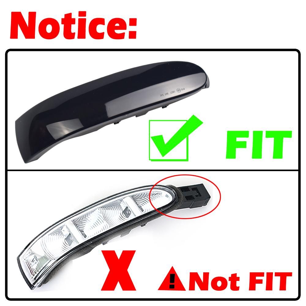 2X LED Dynamic Turn Signal Light Sequential Mirror Blinker Lamp For Mercedes-Benz M ML GL Class W164 X164 W251 ML350 ML300 R300