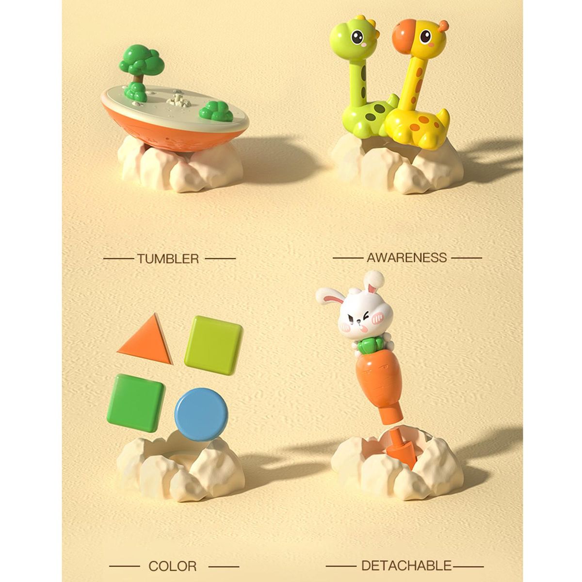 Rings Toss Party Favors Carnival Throwing Games Deer
