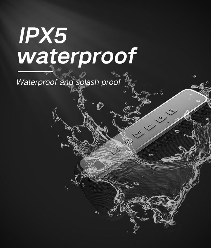 Portable Bluetooth Speaker Deep Bass IPX5 X8 60W Outdoor