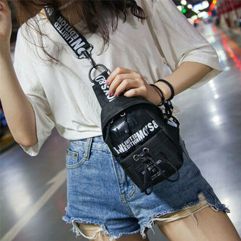 Women Waist Fanny Pack Nylon Belt Zipper Waist Bag Casual Chest Bum Pajama Sets