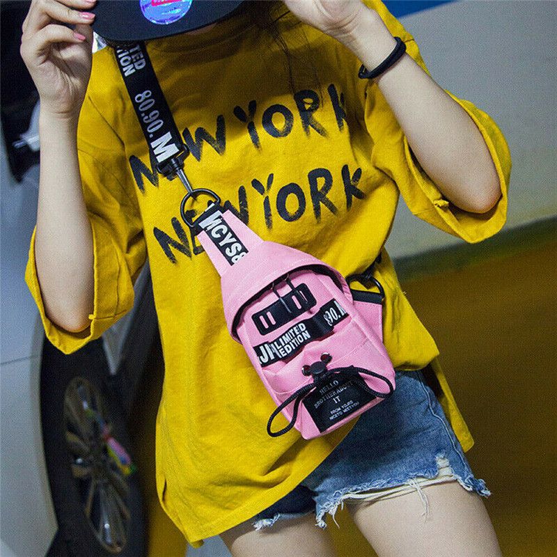 Women Waist Fanny Pack Nylon Belt Zipper Waist Bag Casual Chest Bum Pajama Sets