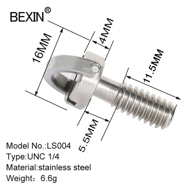 BEXIN Camera Mount Screw Set 1 4 Inch Made Of Iron Or