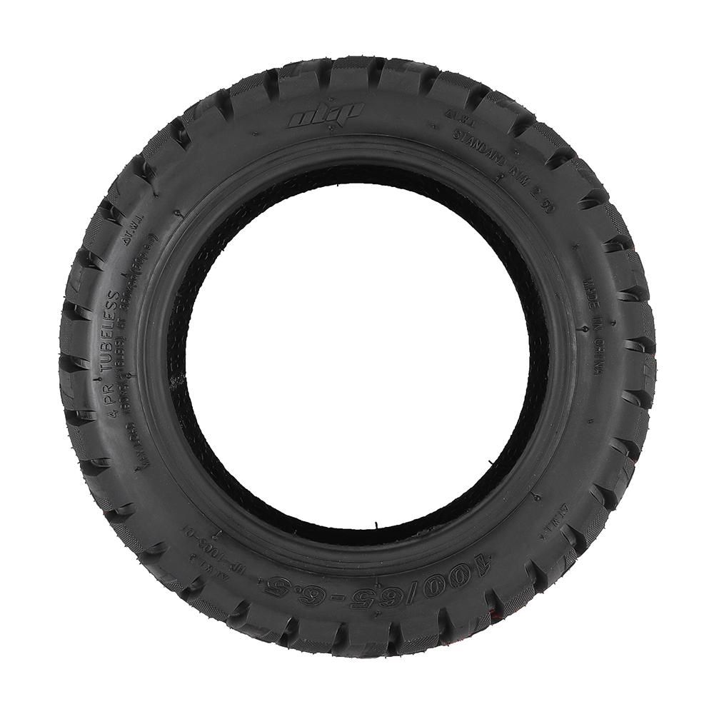 Ulip 11 Inch 100/65-6.5 Tubeless Tire Widened & Thickened Vacuum Tire Off-Road Tire with Nozzle