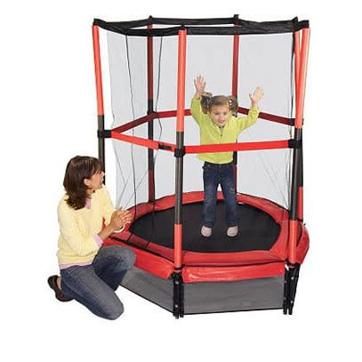 Kids Trampoline With Safety Net-4.5ft