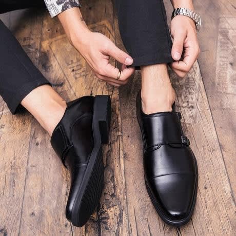 Men's Business Shoes-Black