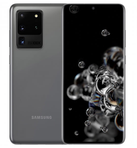 Galaxy S20 Ultra-gray- 6.9-inch (12gb 128gb Rom) Android 10.0(108mp+48mp+12mp+0.3mp)+(40m