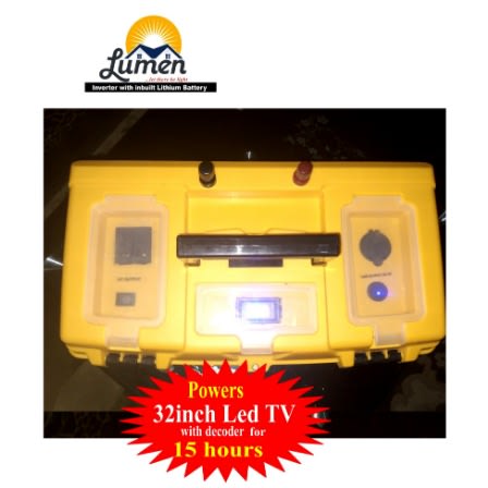 1000watt Solar Generator With Inbuilt Lithium Battery