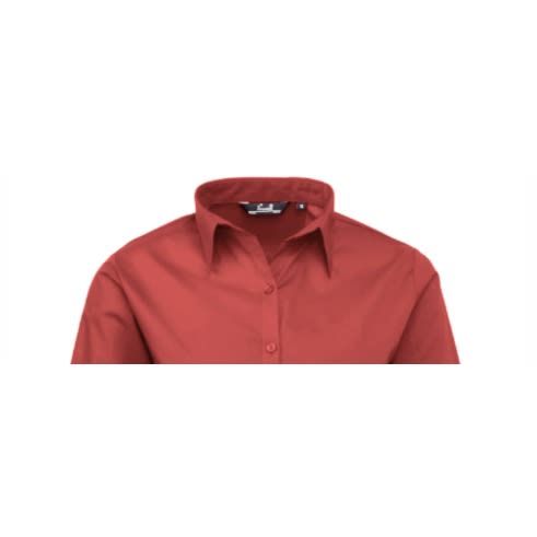 Ladies Formal Dress Shirt  - Wine