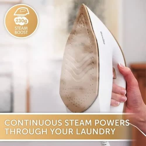 Pressxpress 5-bar Steam Generator Iron- White & Gold - 2400W