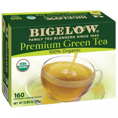 Premium Organic Green Tea - 160 Counts
