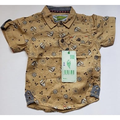 Baby Boy Shirt - Brown
