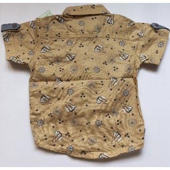 Baby Boy Shirt - Brown