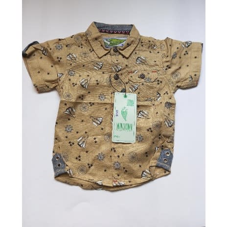 Baby Boy Shirt - Brown