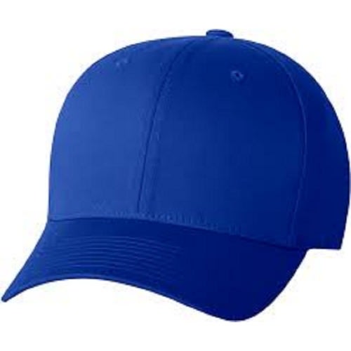 Unisex Plain Royal Blue Face Cap