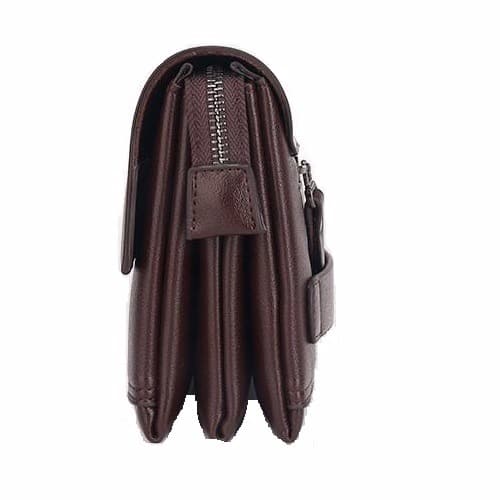 Men's Leather Purse - Brown