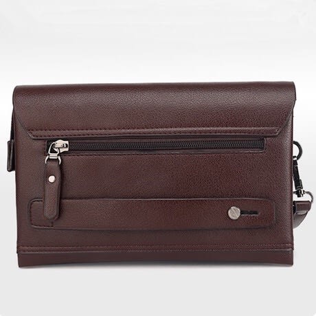Men's Leather Purse - Brown