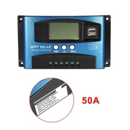 50amps 12/24v Mppt Solar Charger Controller