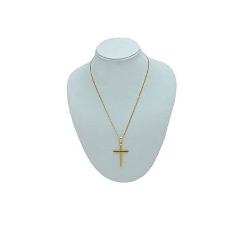 Cross Gold Pendant Chain