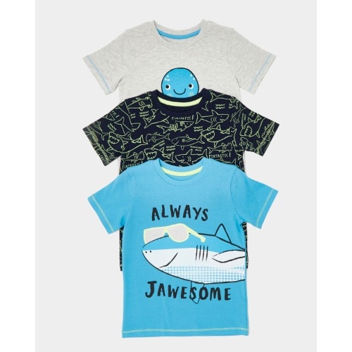 Jawsome Tees- Pack Of 3