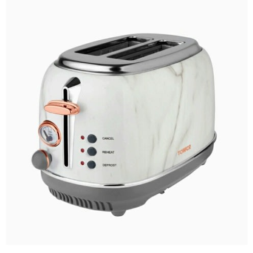 Bottega 2 Slice Toaster With Removable Crumb Tray - 810w