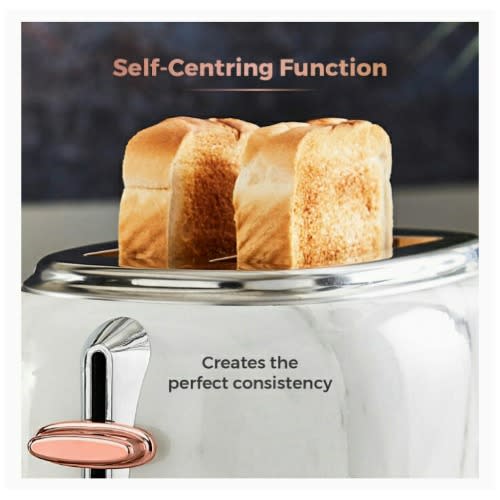 Bottega 2 Slice Toaster With Removable Crumb Tray - 810w