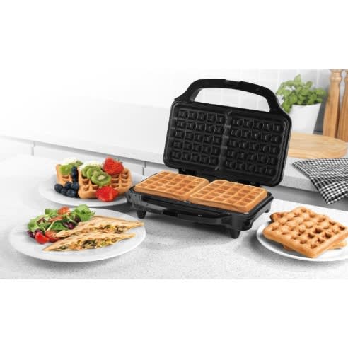 Deep Fill Waffle Maker With Xl Non-stick Cooking Plates - 900w