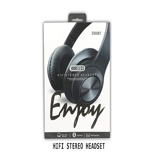 Enjoy Headphones Bluetooth Headphones - Grey -e650