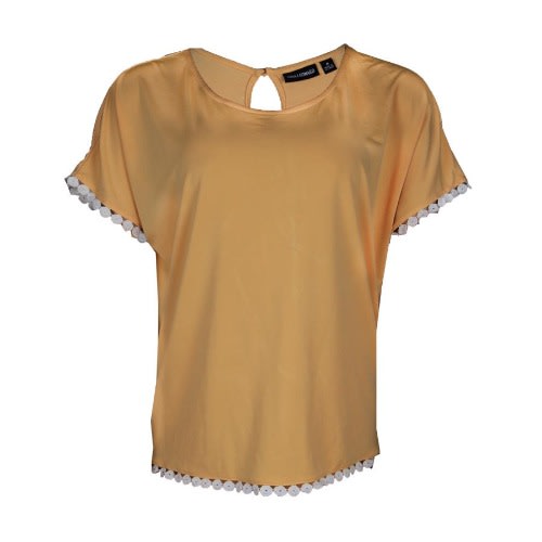 Ladies Lycra Top - Yellow
