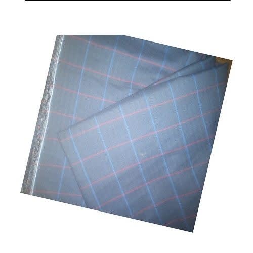 Quality Men  Wool Checkers Senator Fabric 4 Yards