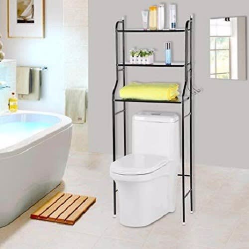 Bathroom Over The Toilet Towel Storage Rack
