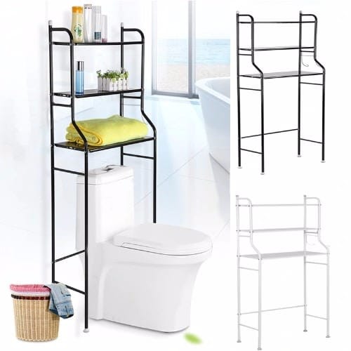 Bathroom Over The Toilet Towel Storage Rack