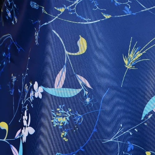 Floral Print Blouse- Blue