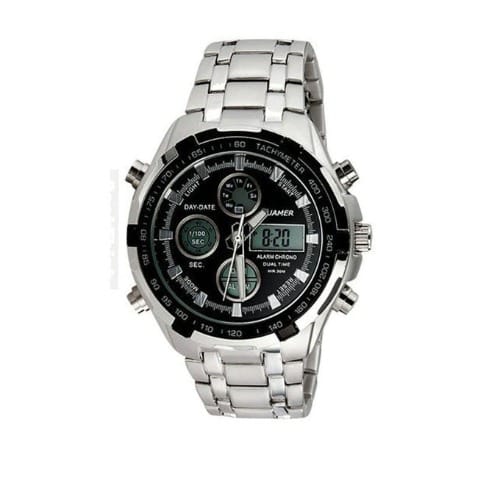 Men Q Digital Wristwatch