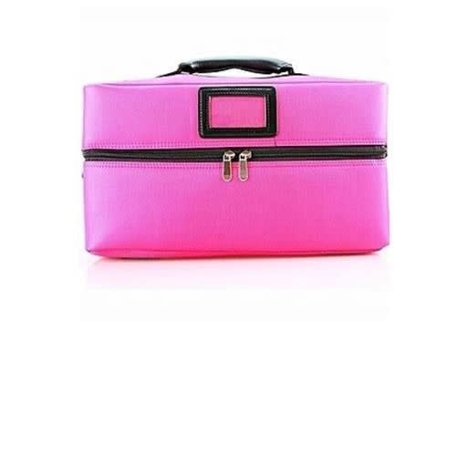 Makeup Box For Professionals & Personal Use - Pink - 10 x 16