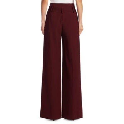 Ladies  Highwaist Pant - Wine